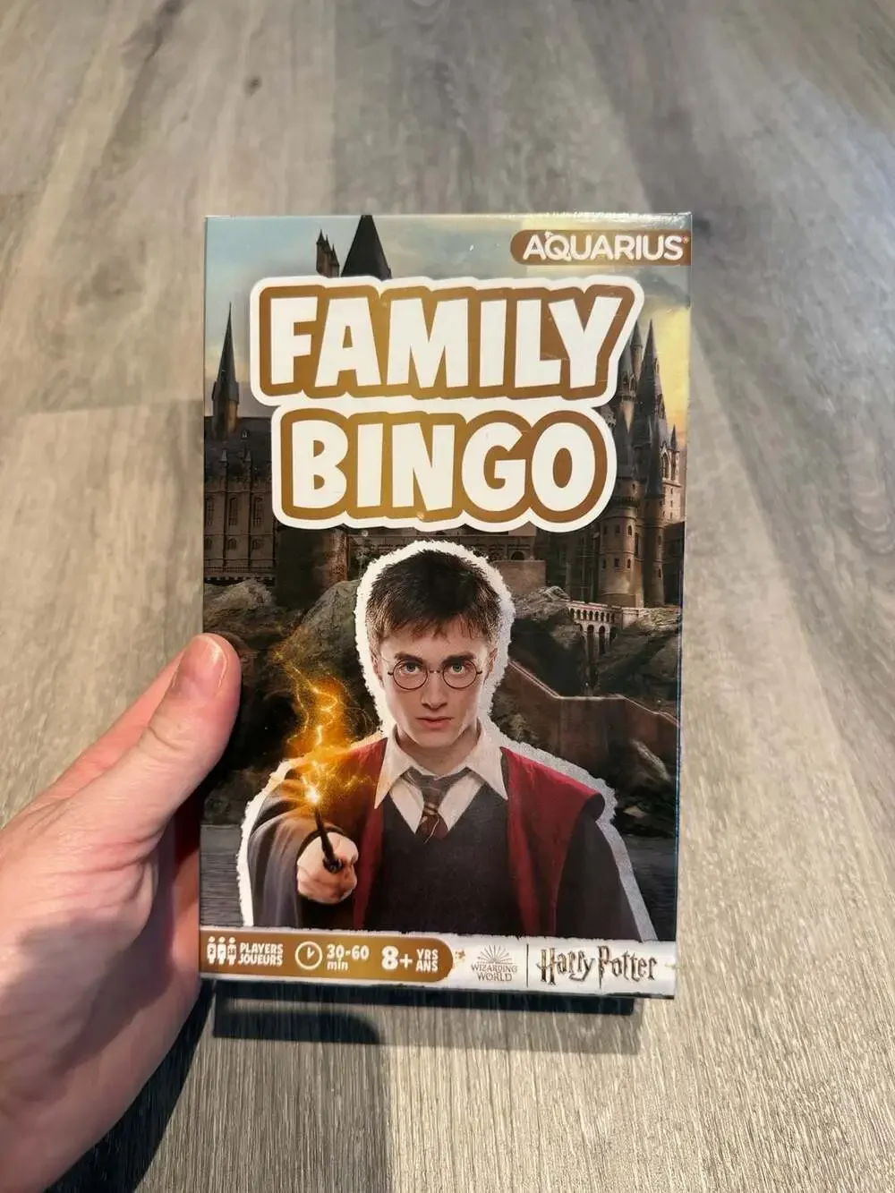 Aquarius Harry Potter Family Bingo Game New